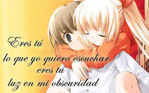 Imagenes tiernas de animes ~ Frases lindas de amor e Imagenes con amor