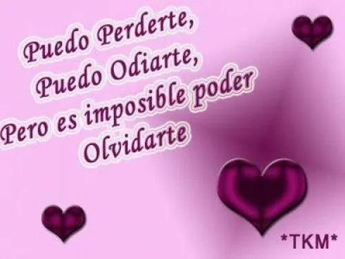 Poemas de amores imposibles - Imagui