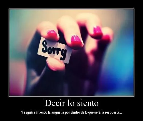 Imágenes tiernas para decir “Lo siento” | Imagenes Tiernas ...