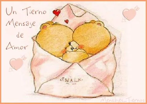 Imágenes Tiernas | Mi amor... Te amo !
