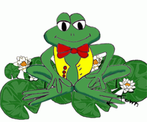 Dibujos tiernos de sapos - Imagui