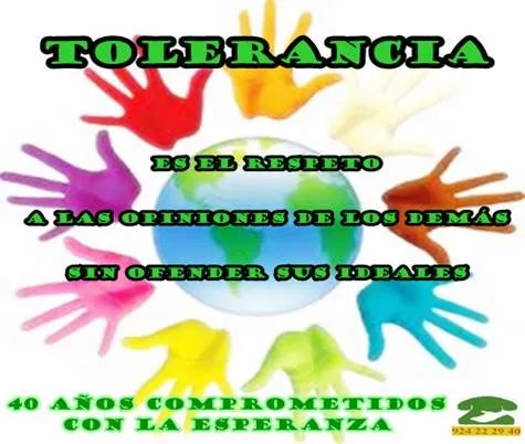 Imágenes de la tolerancia como valor - Imagui