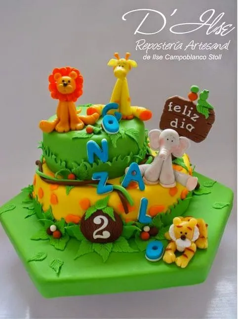 Imagenes de torta de safari - Imagui