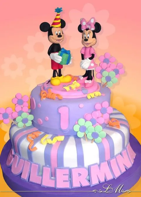 Decoración de tortas de Minnie coqueta - Imagui