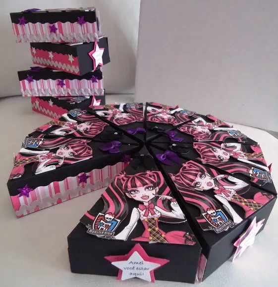 Fatia de Torta Draculaura - Monster High | I Love Scrap & Biscuit ... Fatia de Torta Draculaura - Monster High | I Love Scrap & Biscuit ...