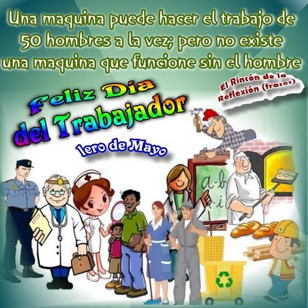 Feliz Dia Del Trabajador - Imágenes para Compartir - ImagenesCool
