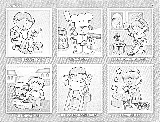 Imagenes de los trabajadores de la comunidad para colorear ... Imagenes de los trabajadores de la comunidad para colorear ...