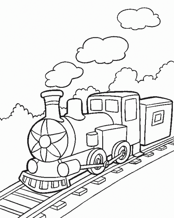 Tren en dibujo animado - Imagui