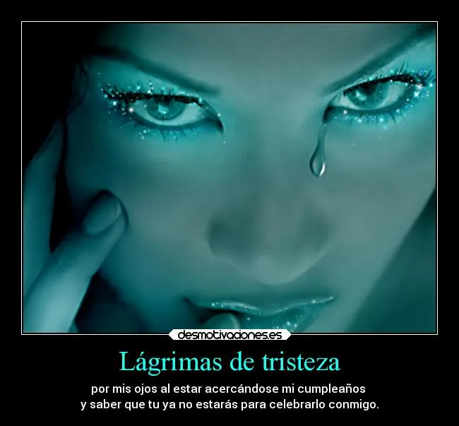 Triste en mi cumpleaños - Imagui