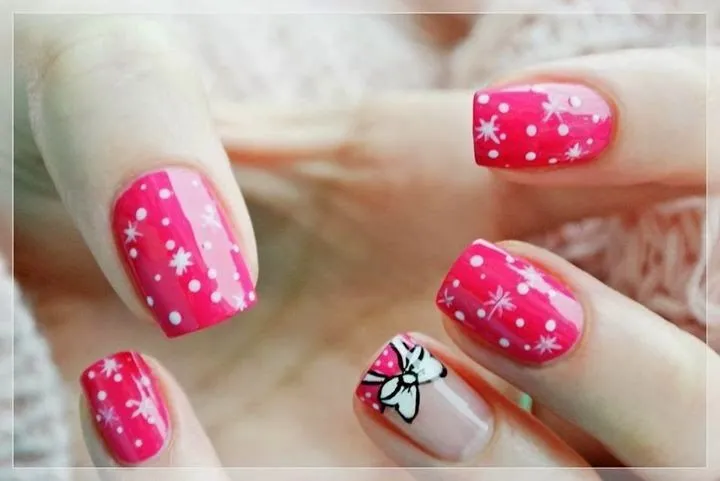 Imagenes con Uñas decoradas bonitas para pintados | imagenes de amor