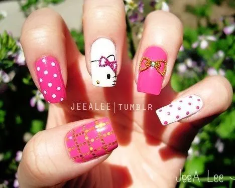 Imagenes de uñas decoradas con diseños bonitos 2015, flores ... Imagenes de uñas decoradas con diseños bonitos 2015, flores ...