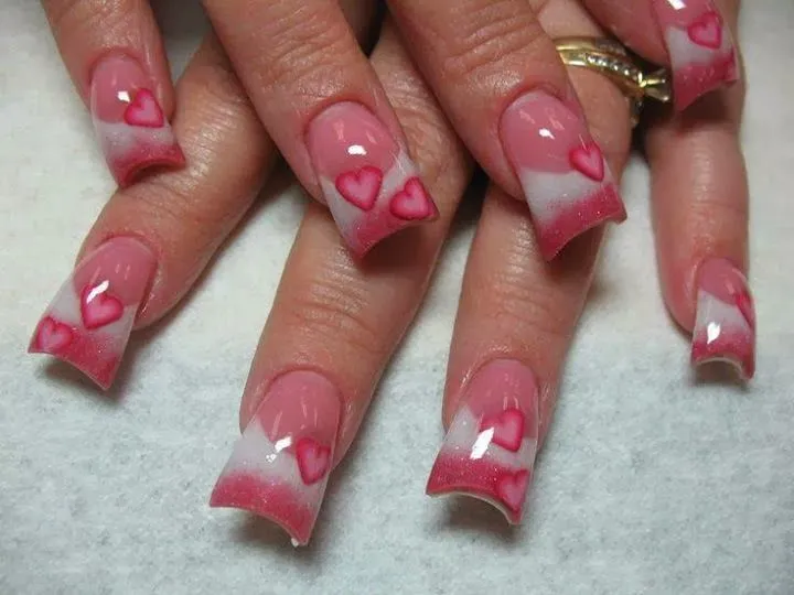 Imagenes de uñas decoradas con diseños bonitos 2015, flores ...