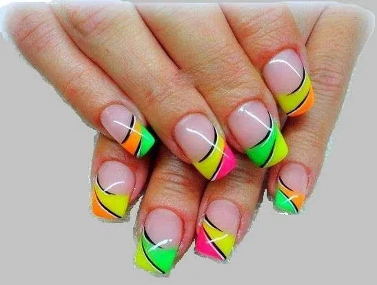Imagenes de uñas decoradas con diseños bonitos 2015, flores ... Imagenes de uñas decoradas con diseños bonitos 2015, flores ...