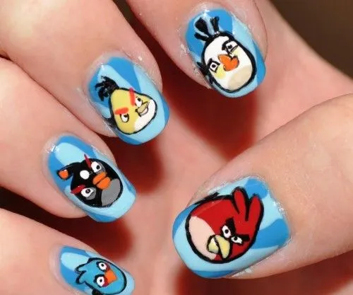Uñas decoradas de niñas - Imagui