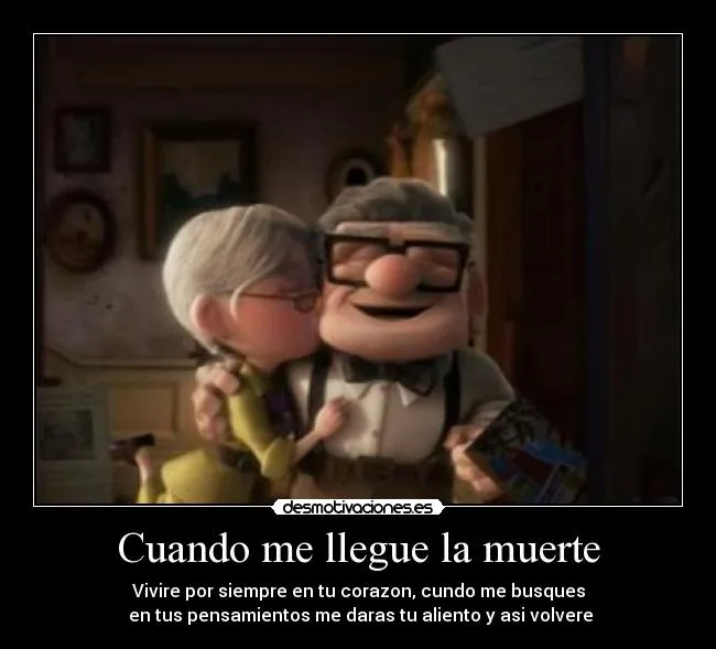 Imagenes de up una aventura de altura con frases de amor - Imagui