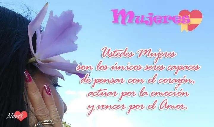 Imágenes con versos para felicitar una mujer