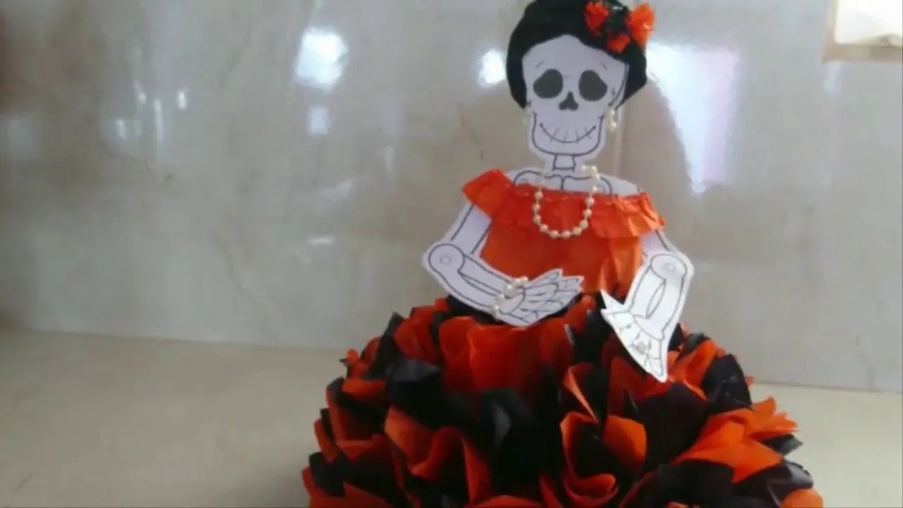 Imágenes de cómo vestir una calaverita | Día de Muertos 2020 | Unión CDMX