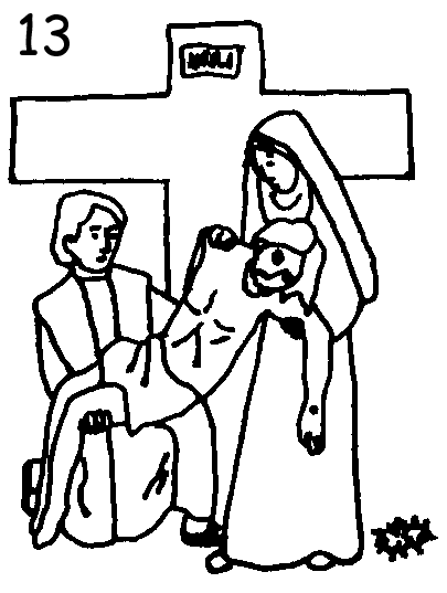 imagenes de la via crucis clipars dibujos caricaturas catolicas en ...