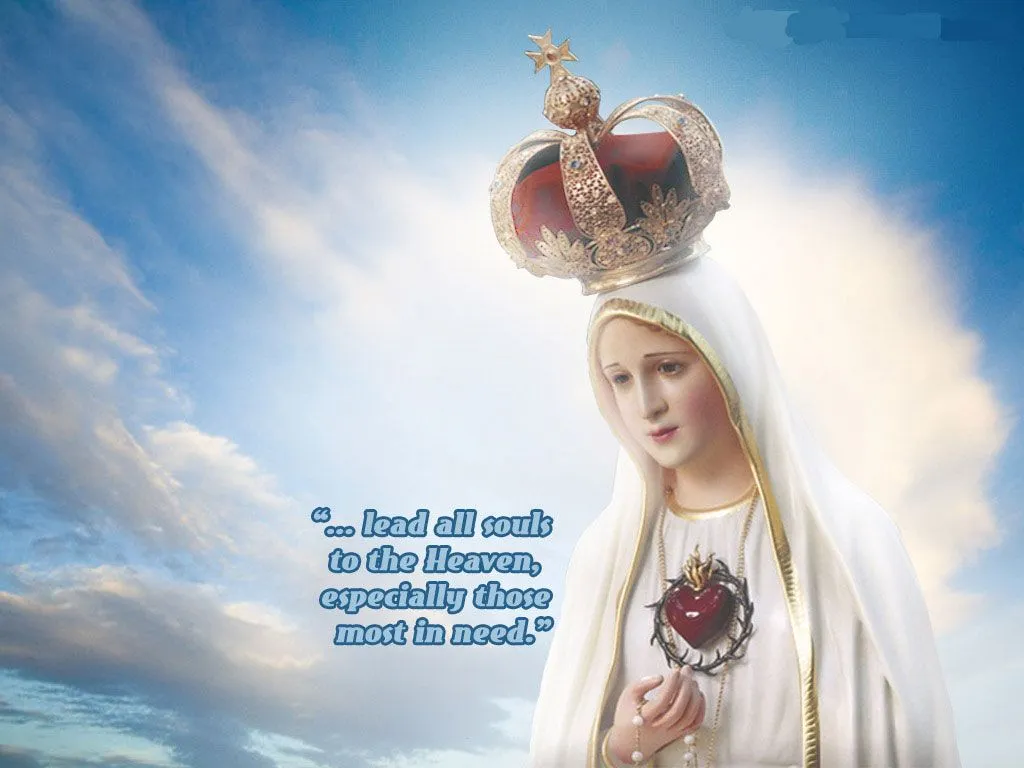 Imagenes de la Virgen de Fatima