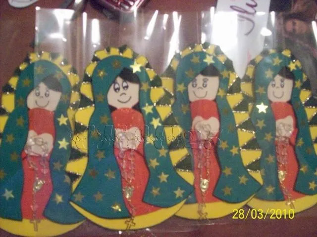 Virgencitas de foami - Imagui