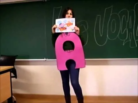 Imagenes de vocales en foami - Imagui