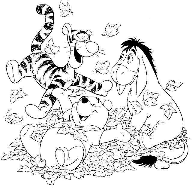 Imagenes de Winnie Pooh bebé y sus amigos colorir - Imagui