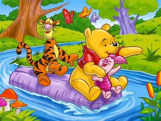 Imagenes • Winnie pooh bebe con movimiento y brillo