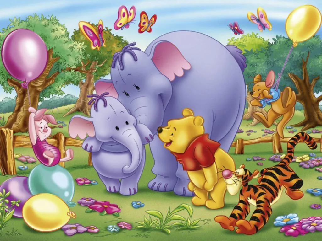 Imágenes de Winnie The Pooh: Winnie the Pooh y sus amigos juegan con ... Imágenes de Winnie The Pooh: Winnie the Pooh y sus amigos juegan con ...