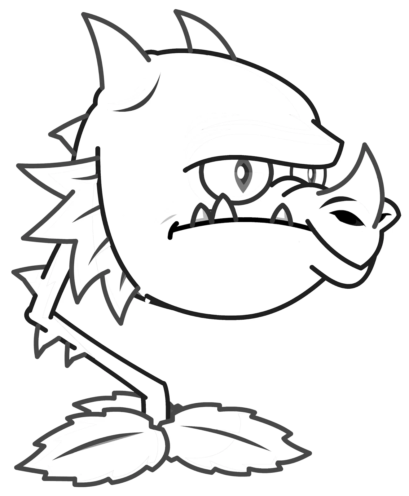 COLOREAR PLANTA DRAGON LANZAFUEGO PLANTAS VS ZOMBIES 2 Para ... COLOREAR PLANTA DRAGON LANZAFUEGO PLANTAS VS ZOMBIES 2 Para ...