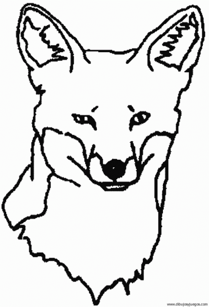dibujo-de-zorro-015 | Dibujos y juegos, para pintar y colorear dibujo-de-zorro-015 | Dibujos y juegos, para pintar y colorear