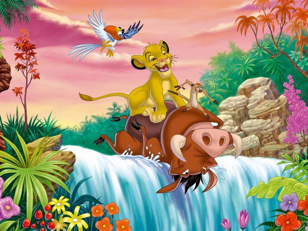 Fondo de Pantalla para niños pequeños simba con pumba | Imagenes. Fondo de Pantalla para niños pequeños simba con pumba | Imagenes.