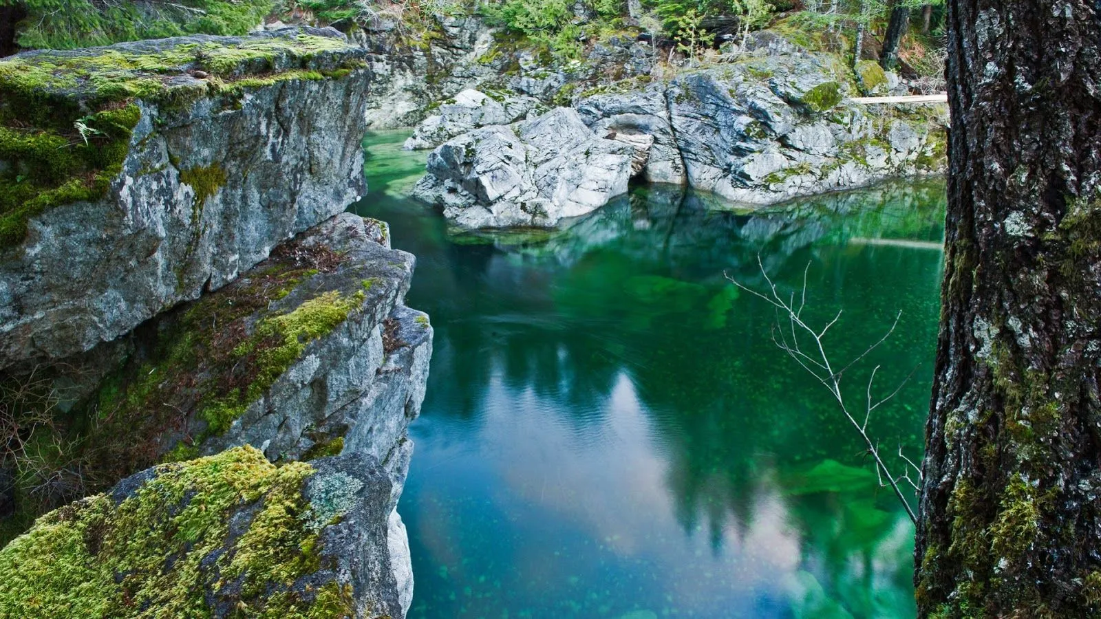 Imagenes ZT - Descarga fondos HD: Fondo de Pantalla Paisaje Lago verde