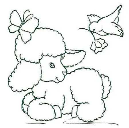 Imagens Para Colorir: Desenho de Ovelhas Para Colorir Imagens Para Colorir: Desenho de Ovelhas Para Colorir
