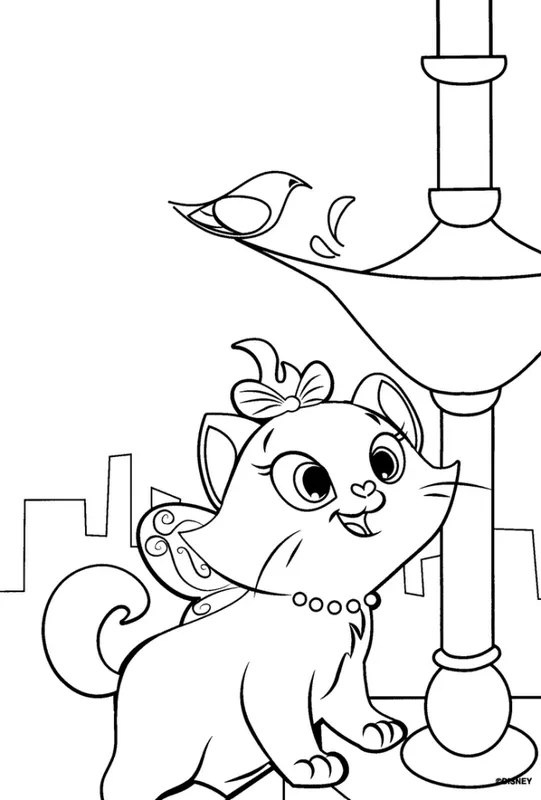 Cara de la gata marie para colorear - Imagui Cara de la gata marie para colorear - Imagui