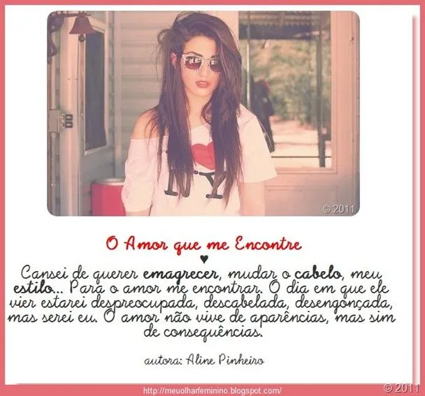 Imagens com frases para tumblr e orkut | Olhar Feminino Imagens com frases para tumblr e orkut | Olhar Feminino