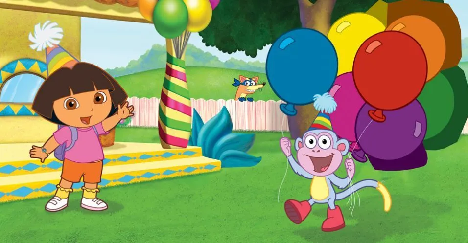 Imagens do livro "Surpresa, Dora!"