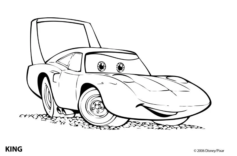 Images coloring pages for kids cars 2