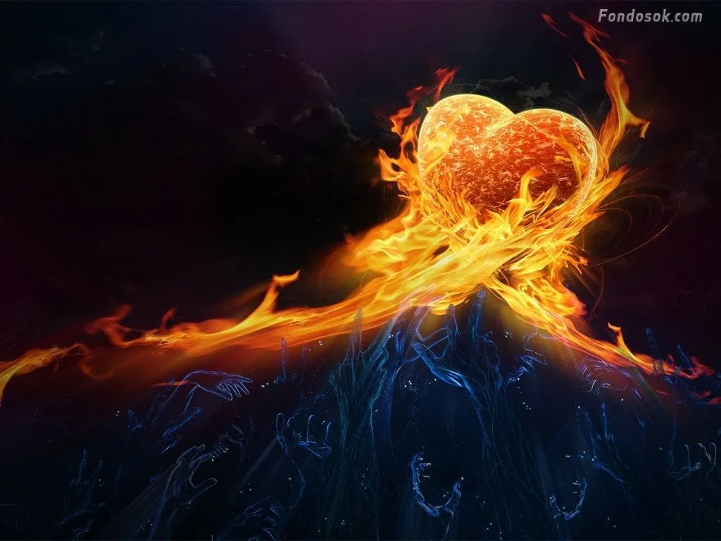 Images For > Corazones De Fuego Y Agua