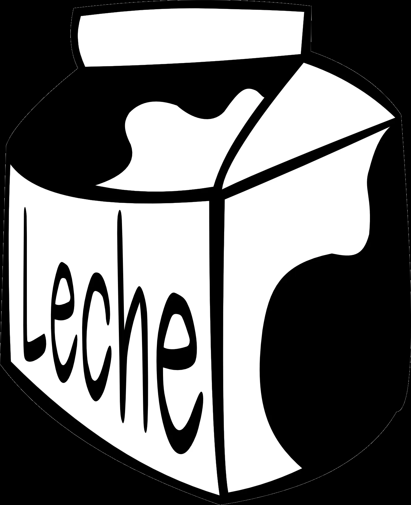 Images For > Leche Dibujo