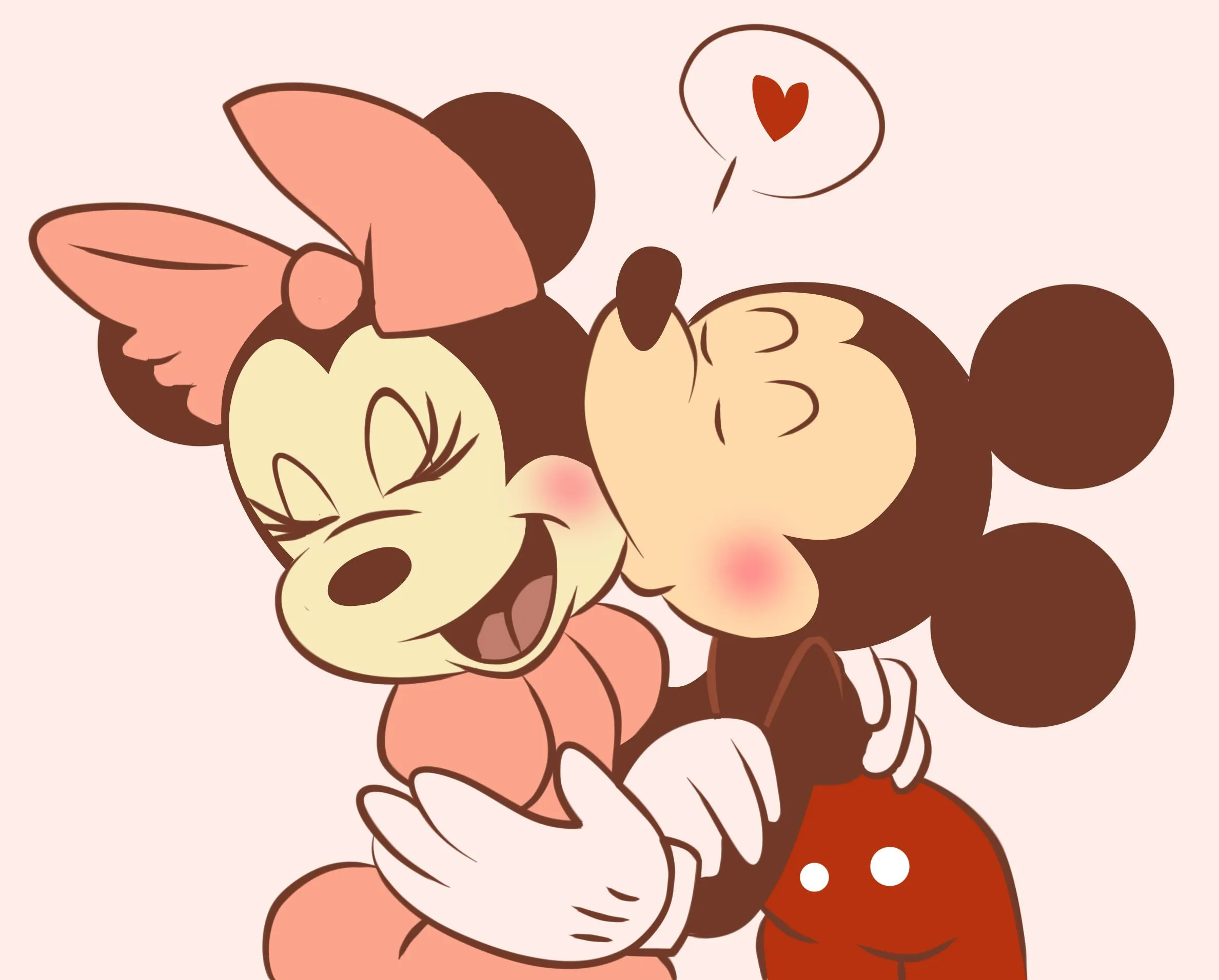 Images For > Mickey And Minnie Love