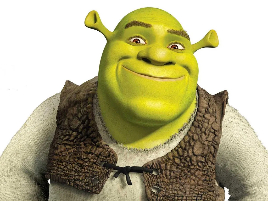Images For > Shrek Face Png