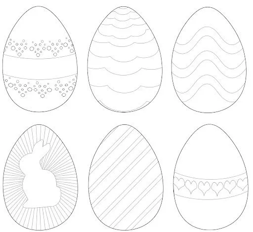 ... para ofrecer unos dibujos de huevos para imprimir y pintar ... para ofrecer unos dibujos de huevos para imprimir y pintar