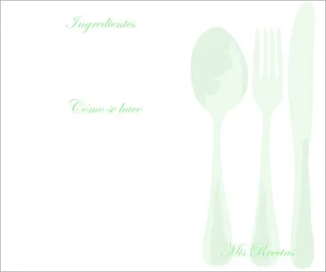 IMAGES IMAGENES: Tarjetas para recetas. Recipe Cards. IMAGES IMAGENES: Tarjetas para recetas. Recipe Cards.