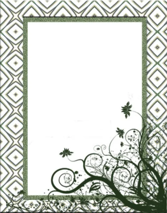 Marco y bordes decorativos - Imagui