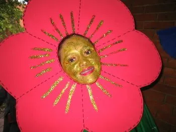 Disfraces de flor de niña - Imagui
