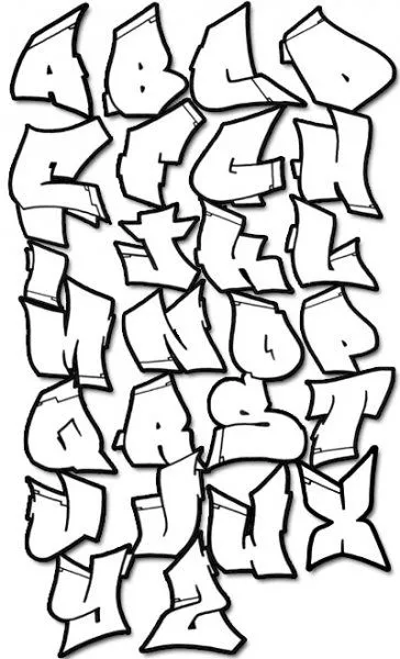 Molde de letras goticas - Imagui