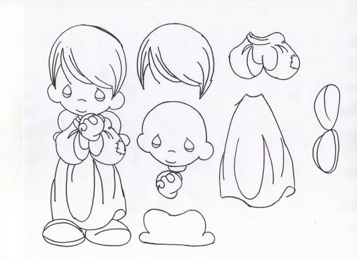 Moldes foamy BEBES - Imagui