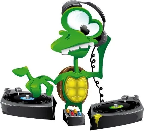 Tortuga DJ Vector de dibujos animados - vectores gratis para su ... Tortuga DJ Vector de dibujos animados - vectores gratis para su ...