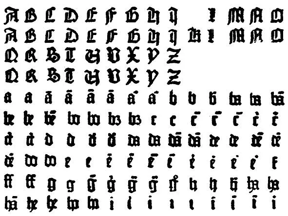 Imagenes con letra gotica - Imagui