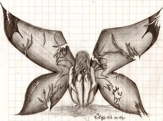 De mariposas goticas - Imagui